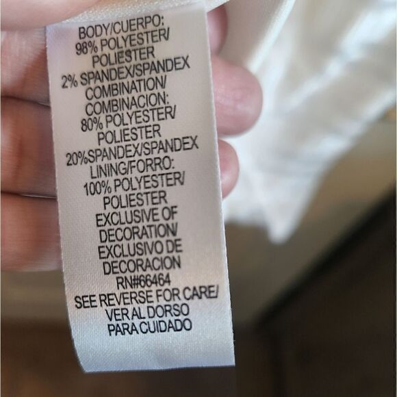 STUDIO I Ivory Pearl Sheath Dress - Picture 8 of 10